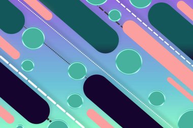 Abstract flat geometric modern background and wallpaper