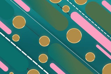 Abstract flat geometric modern background and wallpaper