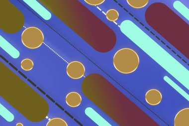 Abstract flat geometric modern background and wallpaper