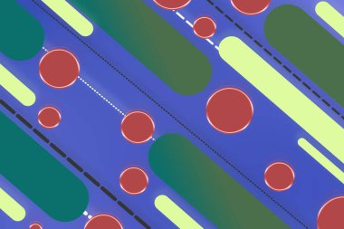 Abstract flat geometric modern background and wallpaper