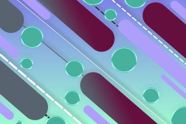 Abstract flat geometric modern background and wallpaper