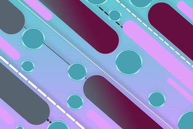 Abstract flat geometric modern background and wallpaper