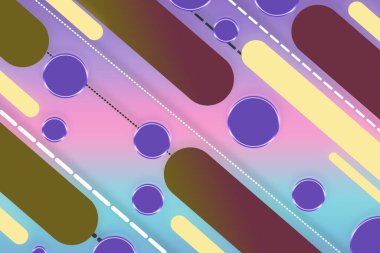 Abstract flat geometric modern background and wallpaper