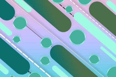 Abstract flat geometric modern background and wallpaper