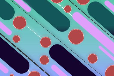 Abstract flat geometric modern background and wallpaper