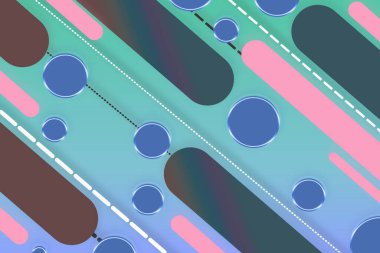 Abstract flat geometric modern background and wallpaper