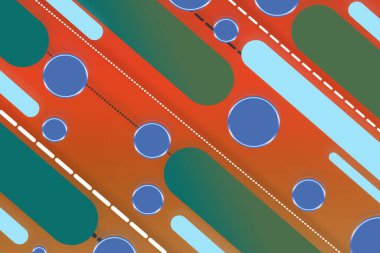 Abstract flat geometric modern background and wallpaper