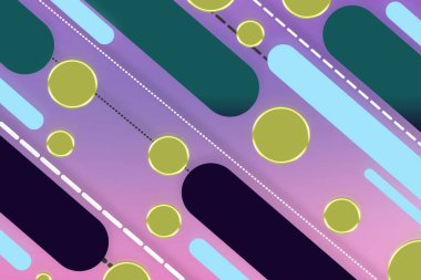 Abstract flat geometric modern background and wallpaper