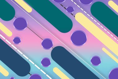 Abstract flat geometric modern background and wallpaper