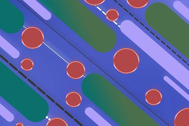 Abstract flat geometric modern background and wallpaper