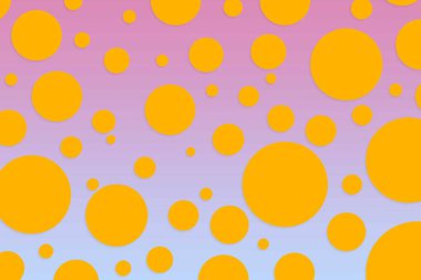 Colorful polka dot backdrop and background