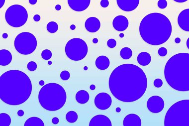 Colorful polka dot backdrop and background