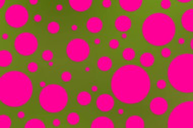 Colorful polka dot backdrop and background