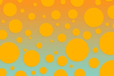 Colorful polka dot backdrop and background