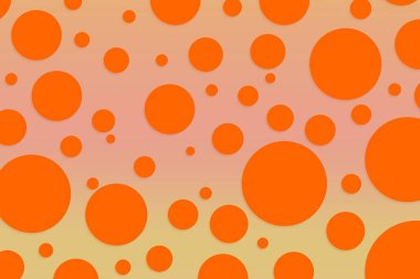 Colorful polka dot backdrop and background