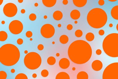 Colorful polka dot backdrop and background