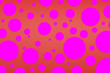 Colorful polka dot backdrop and background