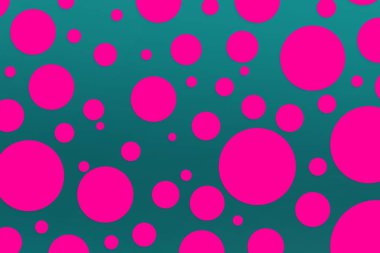 Colorful polka dot backdrop and background