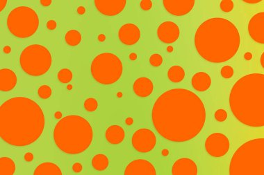 Colorful polka dot backdrop and background