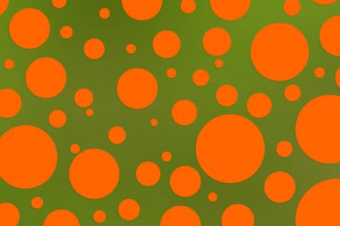 Colorful polka dot backdrop and background