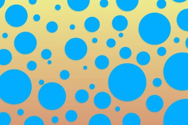 Colorful polka dot backdrop and background