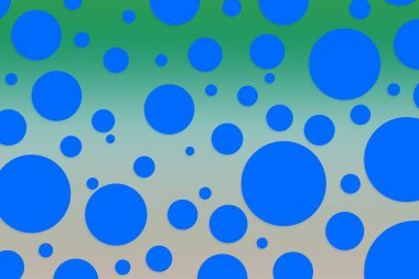 Colorful polka dot backdrop and background