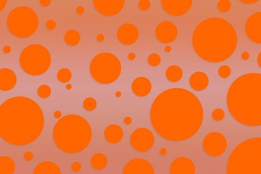 Colorful polka dot backdrop and background