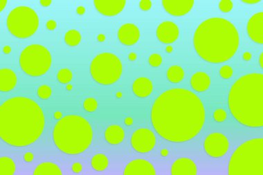 Colorful polka dot backdrop and background