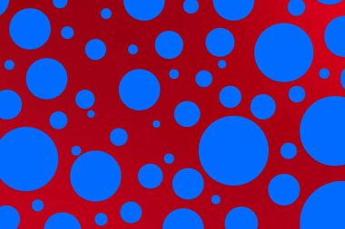 Colorful polka dot backdrop and background