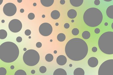 Colorful polka dot backdrop and background