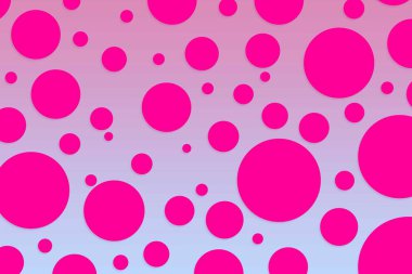 Colorful polka dot backdrop and background
