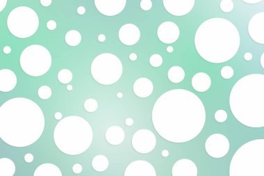 Colorful polka dot backdrop and background