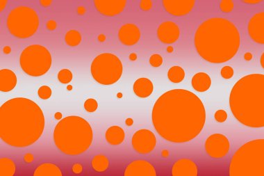 Colorful polka dot backdrop and background