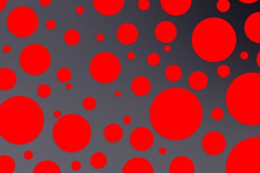 Colorful polka dot backdrop and background