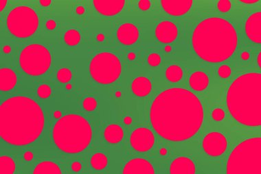 Colorful polka dot backdrop and background