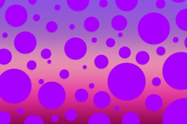 Colorful polka dot backdrop and background