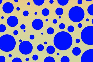 Colorful polka dot backdrop and background