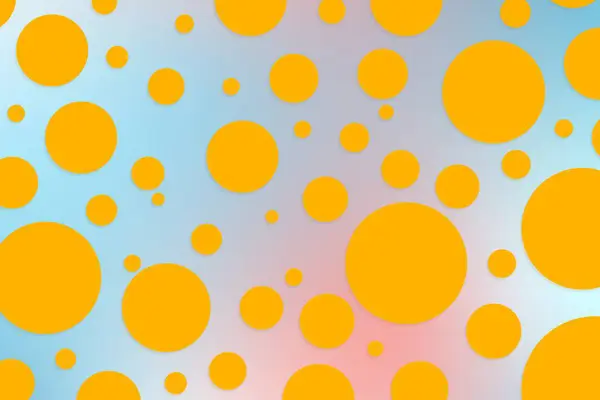 Colorful polka dot backdrop and background