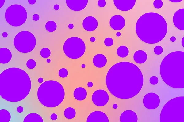 Colorful polka dot backdrop and background