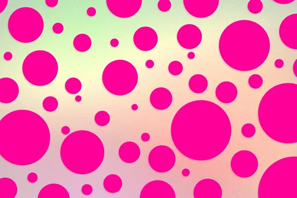 Colorful polka dot backdrop and background