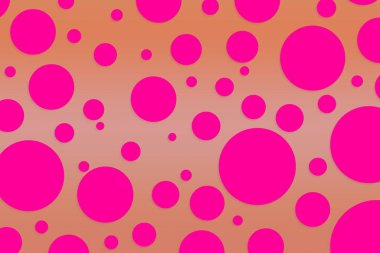 Colorful polka dot backdrop and background