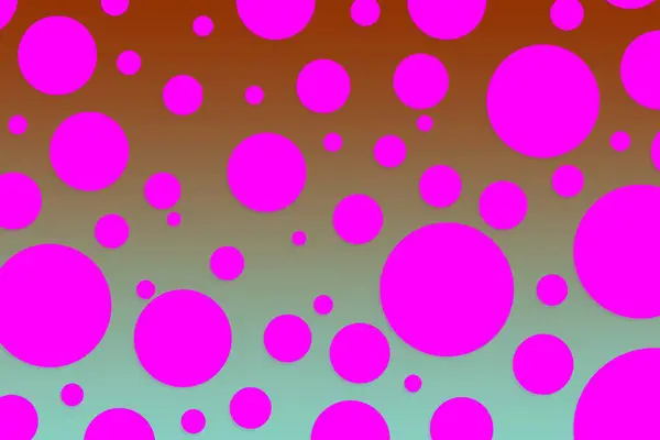 Colorful polka dot backdrop and background