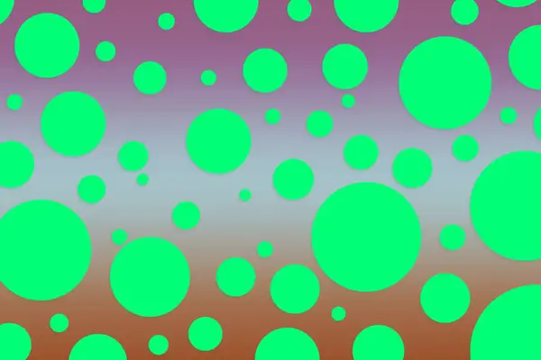 Colorful polka dot backdrop and background