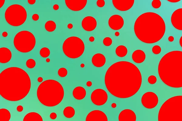 Colorful polka dot backdrop and background