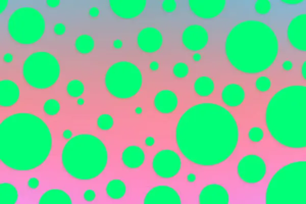 Colorful polka dot backdrop and background