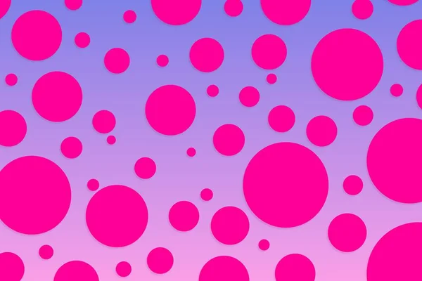 Colorful polka dot backdrop and background