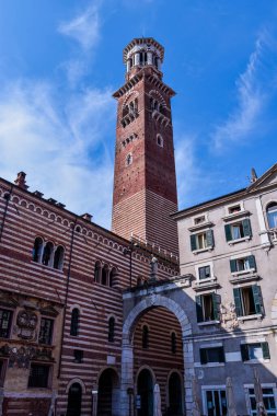 Venedik, İtalya-dolaylarında Eylül 2019: Eski kasabanın belediye binası.