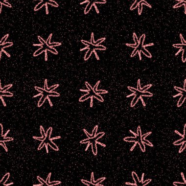 El yapımı kar taneleri, Noel 'de kusursuz desen. Tebeşirle kar tanelerinin üzerinde uçan kar taneleri. Sanatsal tebeşirle çizilmiş kar örtüsü. Süslü tatil sezonu dekorasyonu.