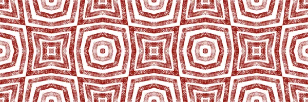 Pokryta Akwarelą Granica Bez Szwu Wino Czerwone Symetryczne Tło Kalejdoskopu — Zdjęcie stockowe