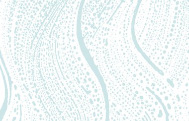 Grunge dokusu. Üzücü mavi iz. Etkileyici bir geçmiş. Gürültü iğrenç grunge dokusu. Oldukça sanatsal bir yüzey. Vektör illüstrasyonu.